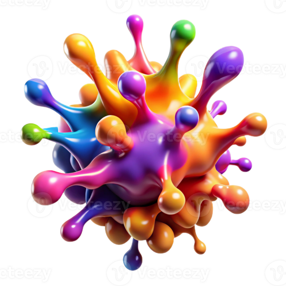 beautiful traditional A Dynamic Explosion of Colorful Ink detailed png