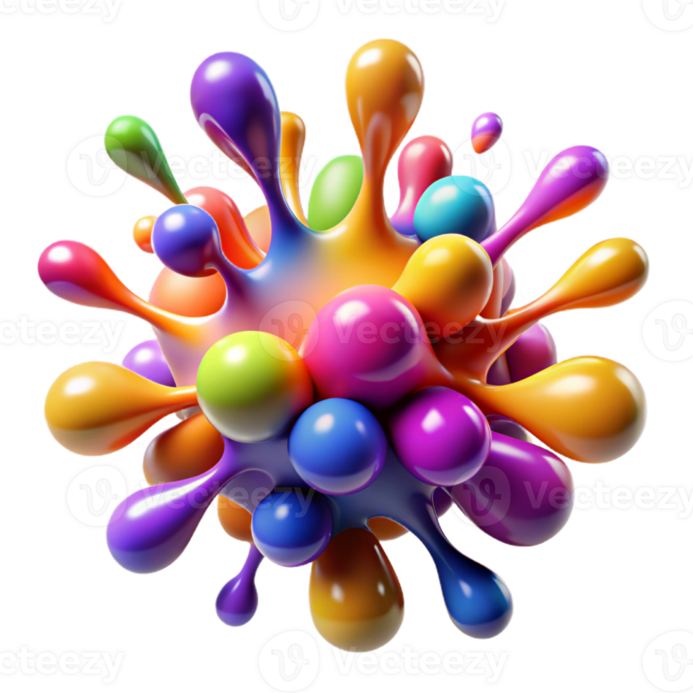 extraordinary traditional A Dynamic Explosion of Colorful Ink 4K png