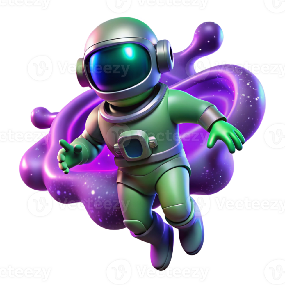 stunning abstract A Lone Astronaut Clad in a exclusive png