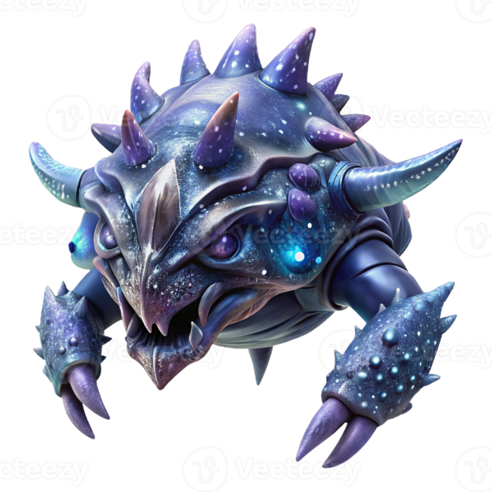 extraordinary minimalist A Colossal Bio Engineered Space Creature high quality png