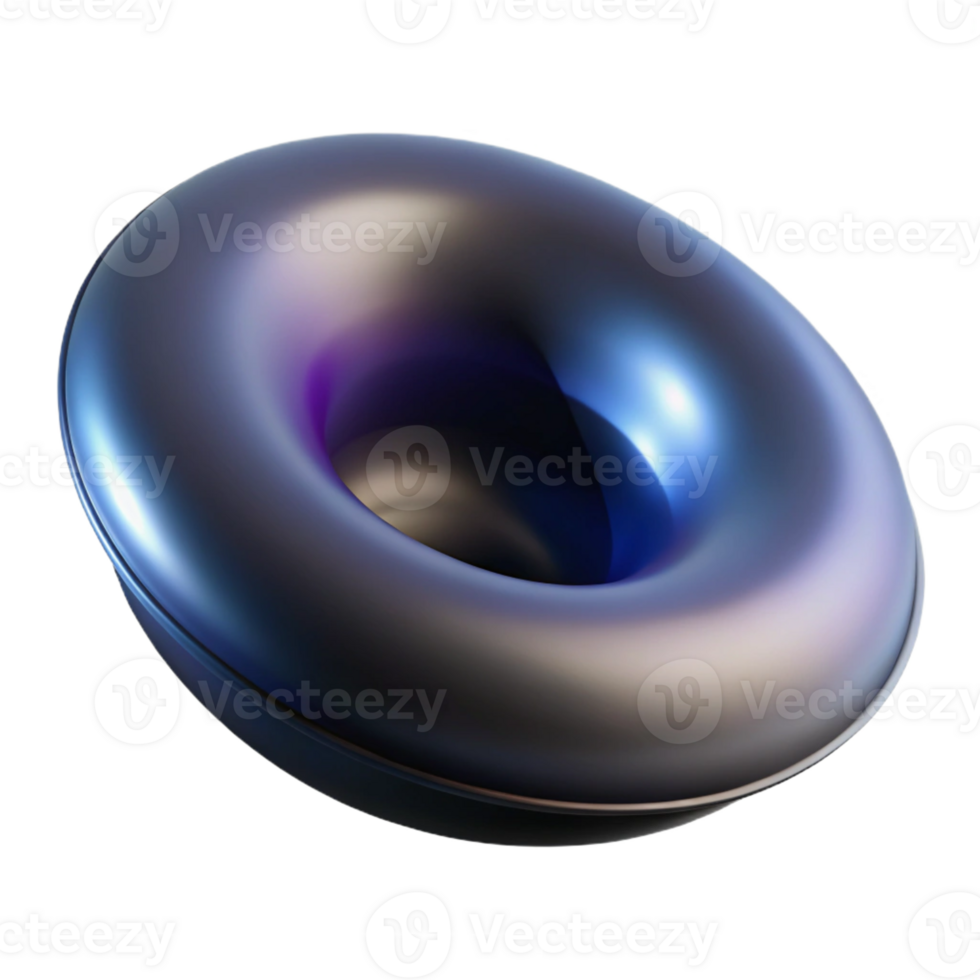 beautiful rare Hyper-specific professional render, isolated cutout, of a single, photorealistic black hole, warping spacetime with Transparent Background png
