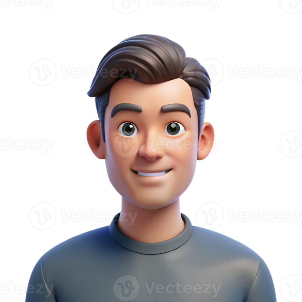 rare renaissance Handsome man, clean-shaven, with Transparent Background high quality png