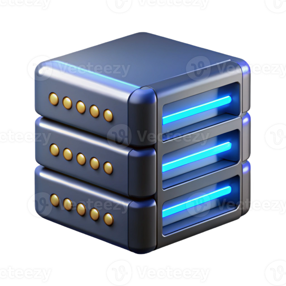 stunning intense coastal Hyper-specific, isolated cutout of a single futuristic server rack with blinking lights, professional render, ultra-detailed, with Transparent Background 8K png