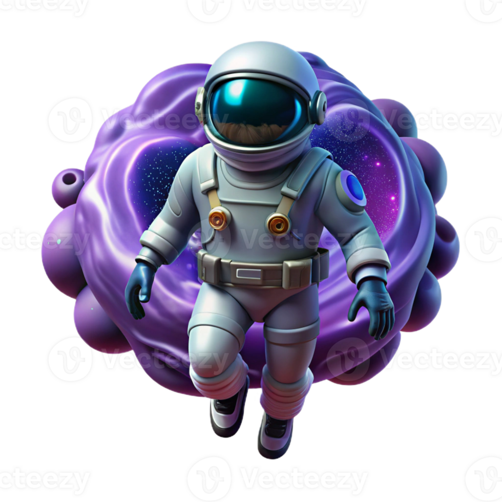 magnificent minimalist A Lone Astronaut Clad in a high quality png