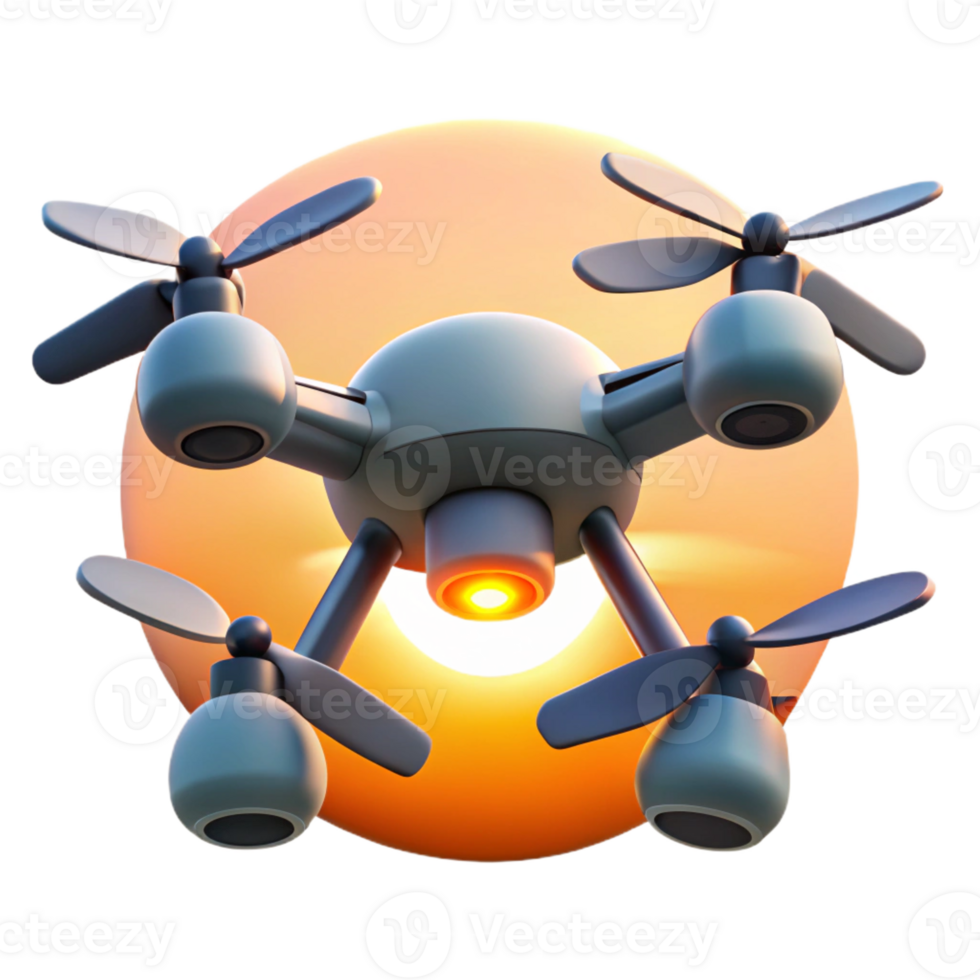 serene minimalist A Group of Drones Forming the Shape of a high resolution png