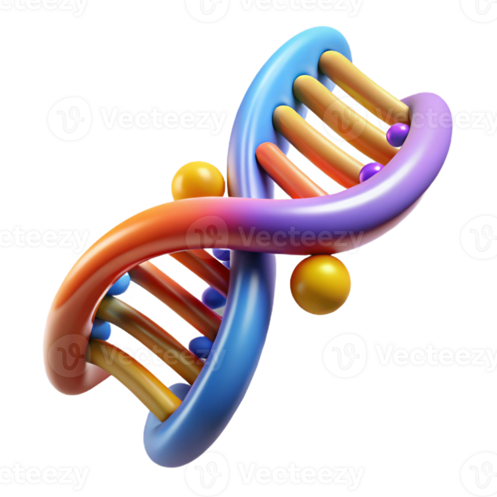elegant classic A Dna Strand Unwinding and Reforming Into original png