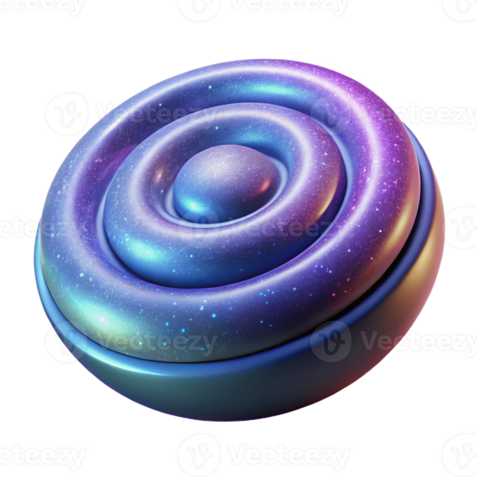 immaculate distinguished Hyper-specific, professional render of an isolated cutout of a single, galaxy spiral with Transparent Background png