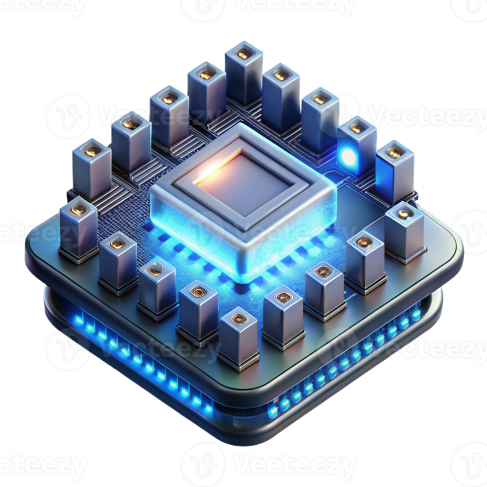 extraordinary abstract A Close Up of a Computer Motherboard with 4K png