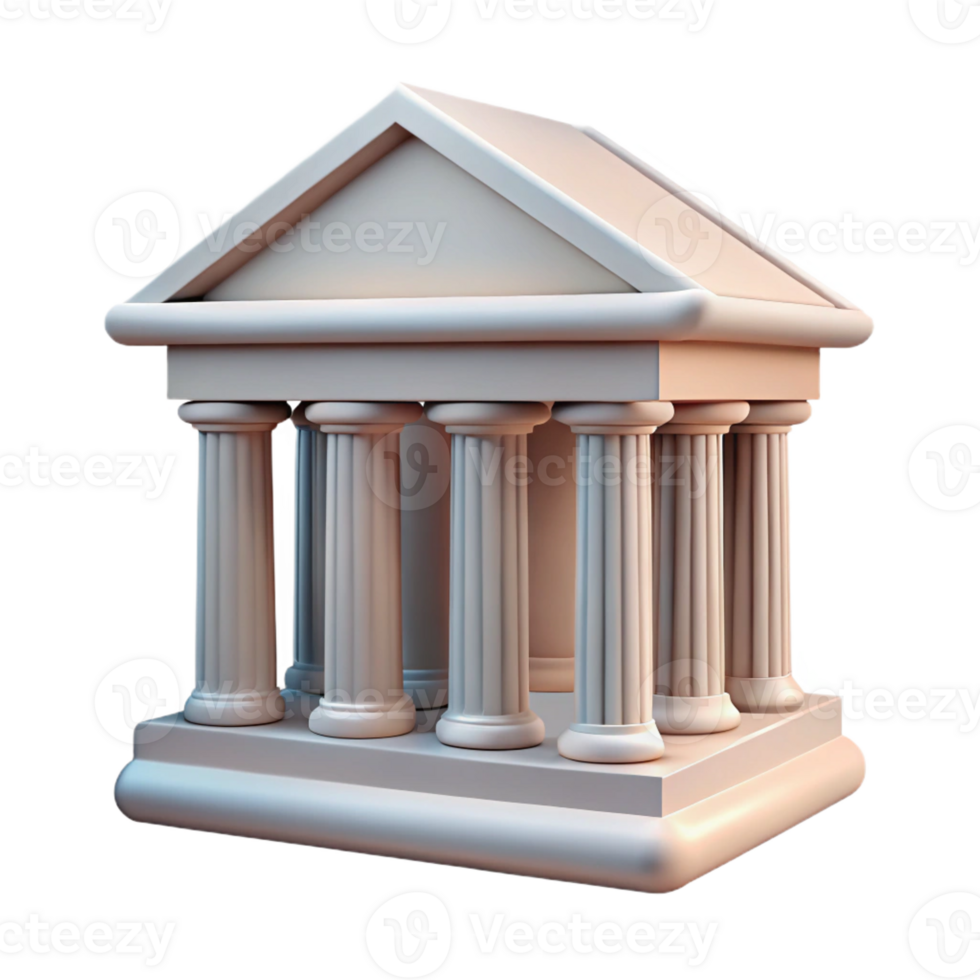 pristine surreal Greek temple pediment sculpture fragment, with Transparent Background exclusive png