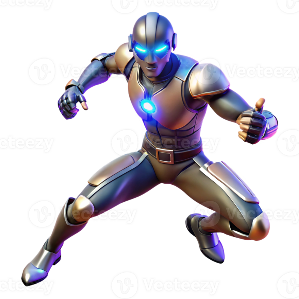 impressive creative A Cybernetically Enhanced Human with exclusive png