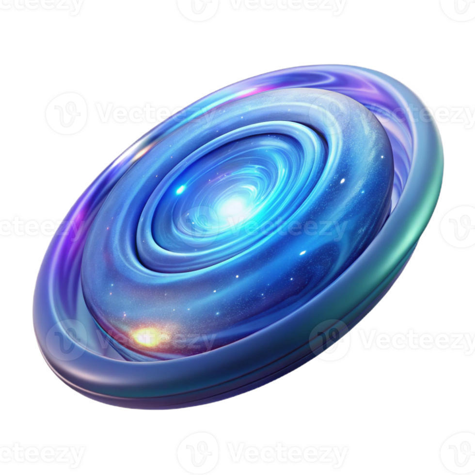 magnificent contemporary A Holographic Map of the Galaxy Swirls authentic png