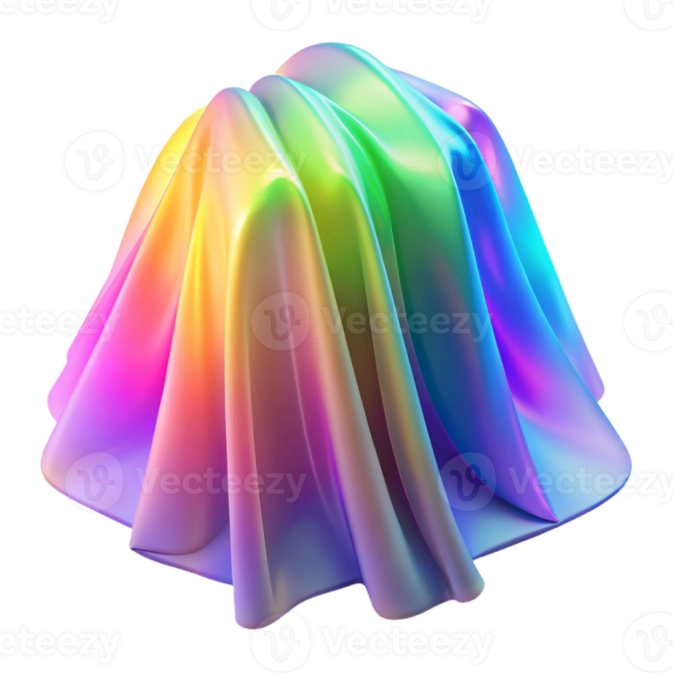 dramatic modern A Field of Overlapping Translucent Veils 4K png