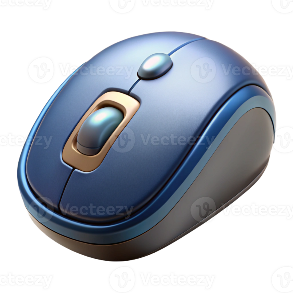 splendid exemplary Ultra-detailed, photorealistic professional render of a single, isolated gaming mouse with customizable buttons, isolated cutout with Transparent Background png