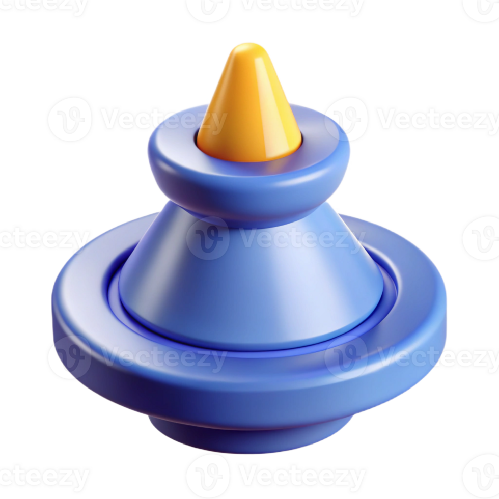 harmonious elegant Ultra-detailed, photorealistic professional render of a single, isolated D printer nozzle, isolated cutout with Transparent Background gallery standard png
