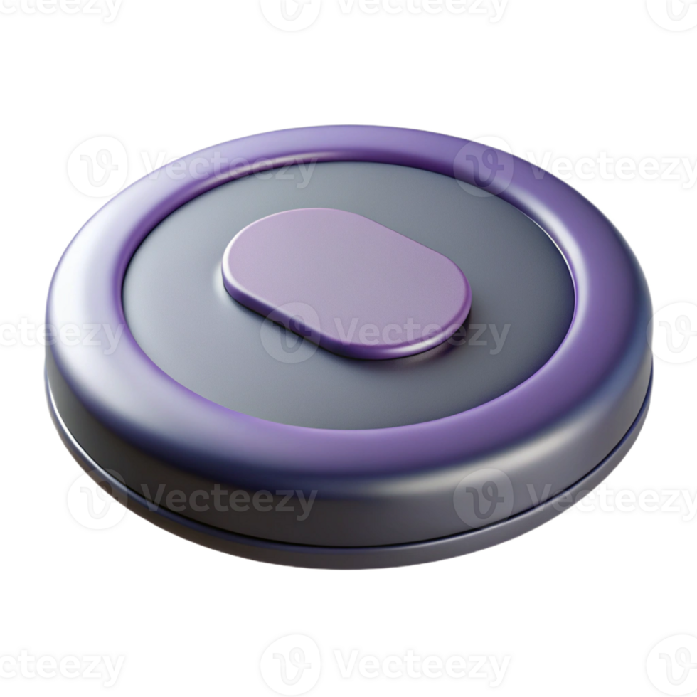 captivating futuristic Professional render, photorealistic, ultra-detailed isolated cutout of a single, wireless charging pad with Transparent Background original png