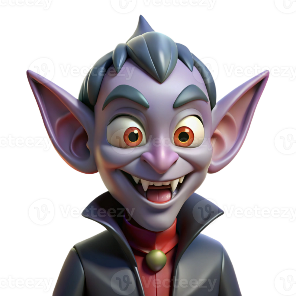 beautiful traditional A Mischievous Imp with Pointed Ears and a exclusive png