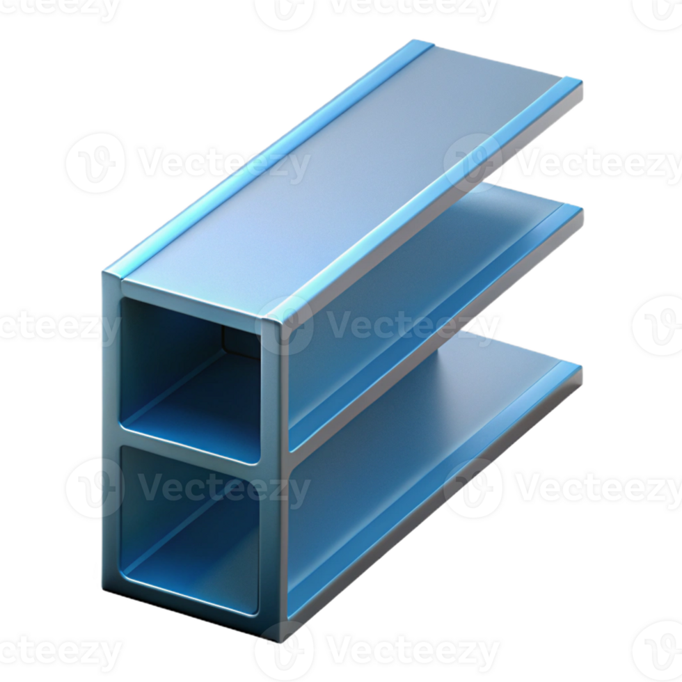 alluring memorable Steel beam, I-beam, structural element with Transparent Background png