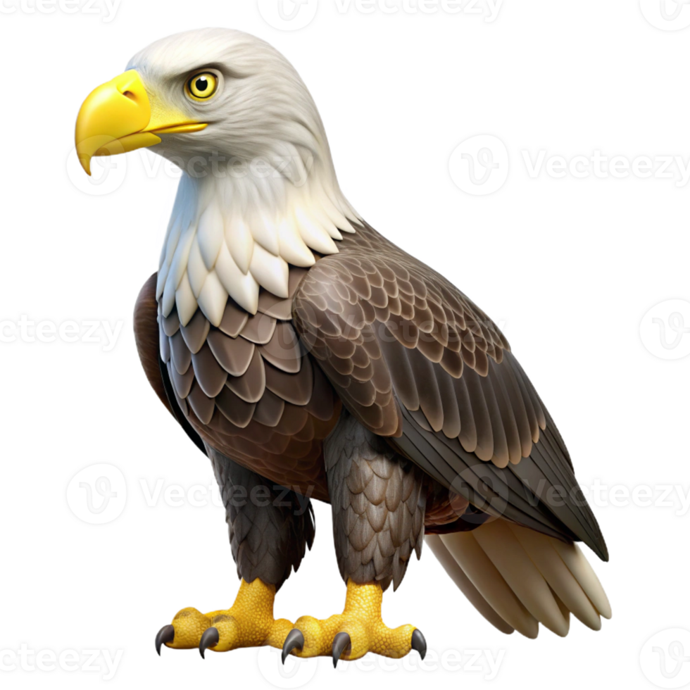 vibrant contemporary A Majestic Bald Eagle Soaring Through a exclusive png