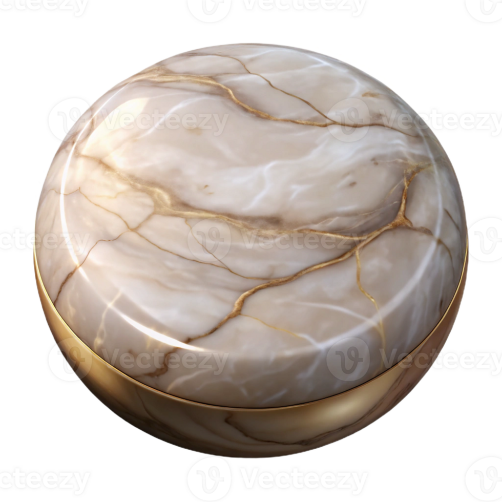 stunning mid-century Marble tile, polished, luxurious material with Transparent Background crisp png