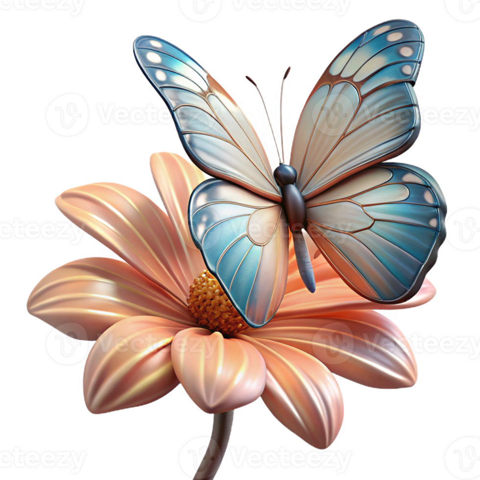 wonderful artistic Butterfly on a original png