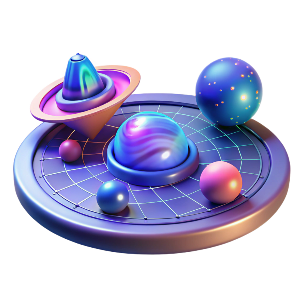 serene creative A Holographic Map of the Galaxy Unfolds genuine png