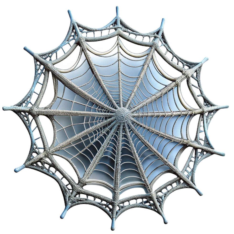 extraordinary abstract A Spider Web Covered in Dew Intricate and authentic png