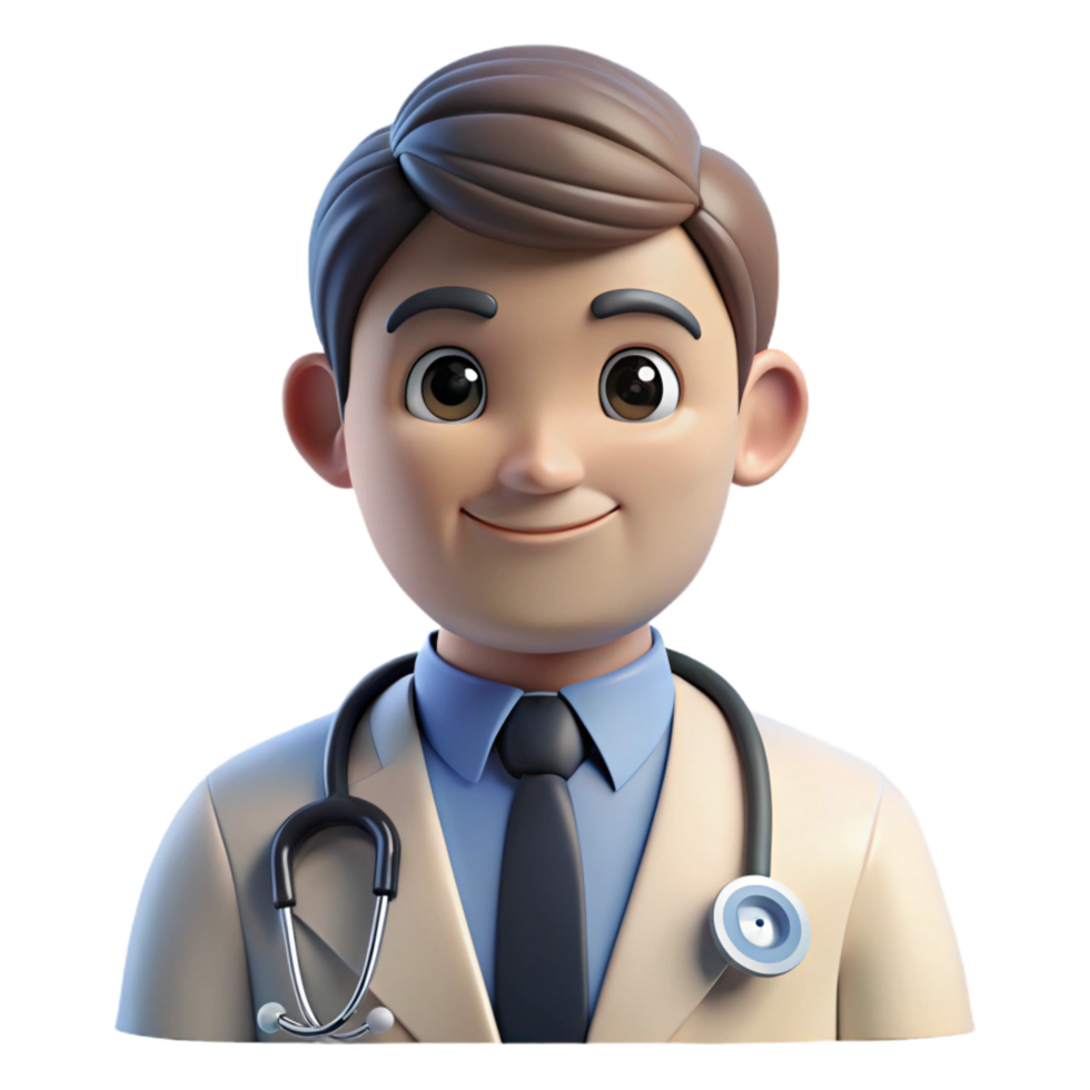 magnificent creative Portrait of a Doctor with a Compassionate exclusive png
