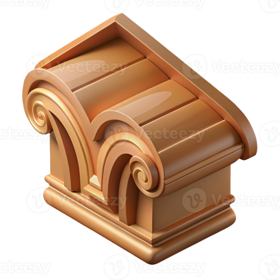 alluring notable Architrave molding, decorative wood trim with Transparent Background png