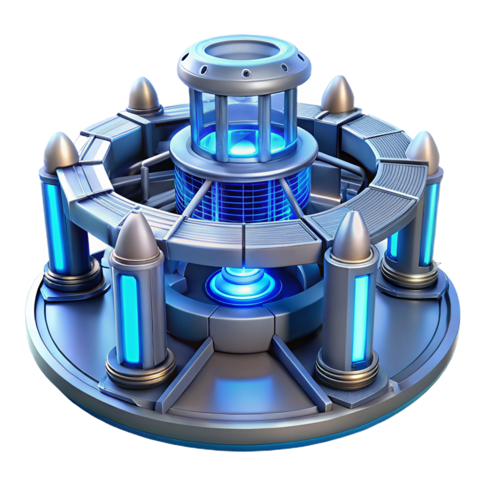 extraordinary rustic A Futuristic Space Station with Rotating professional png
