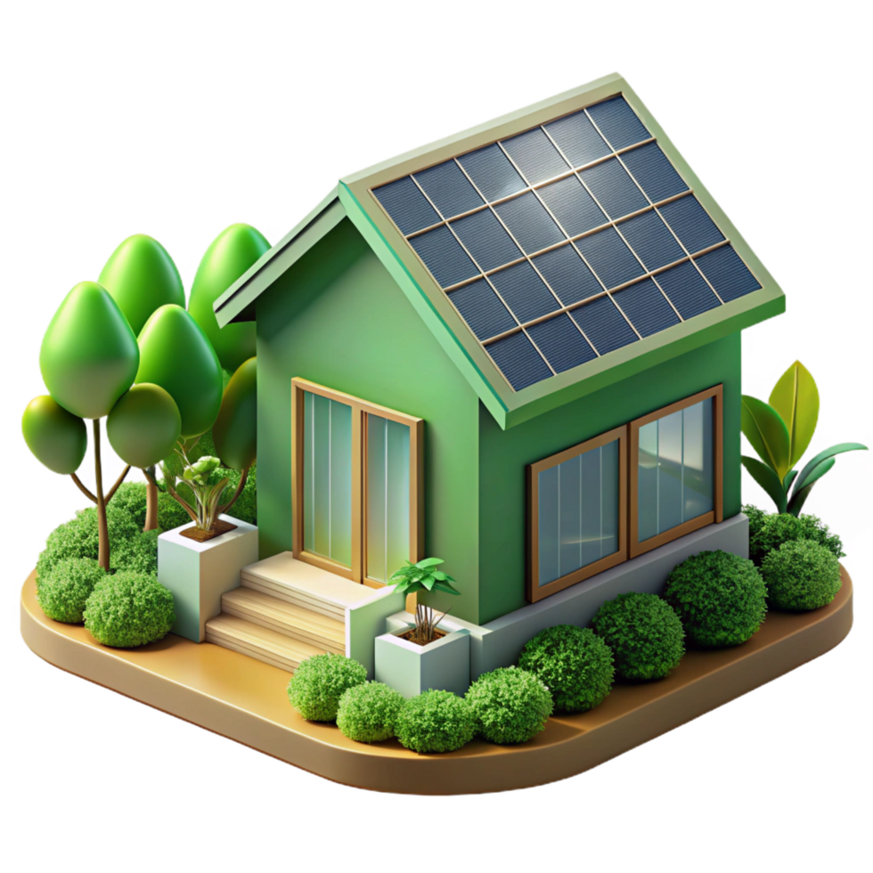 impressive contemporary A Modern Eco Friendly House with Solar high resolution png