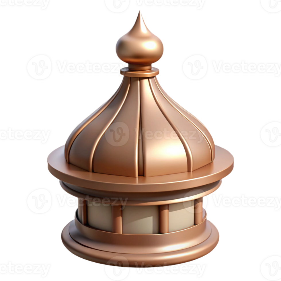 melancholic stunning Finial, decorative roof ornament with Transparent Background impeccable png