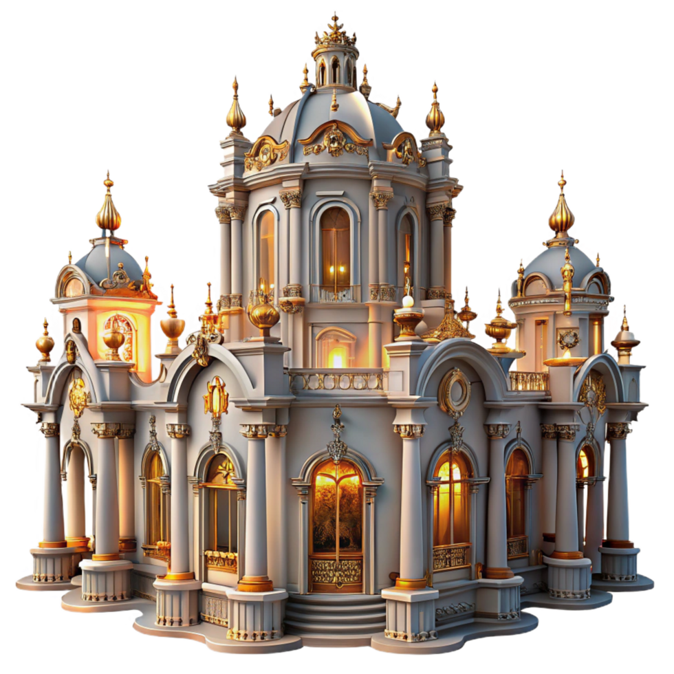 extraordinary traditional A Majestic Palace with Intricate Carvings high resolution png