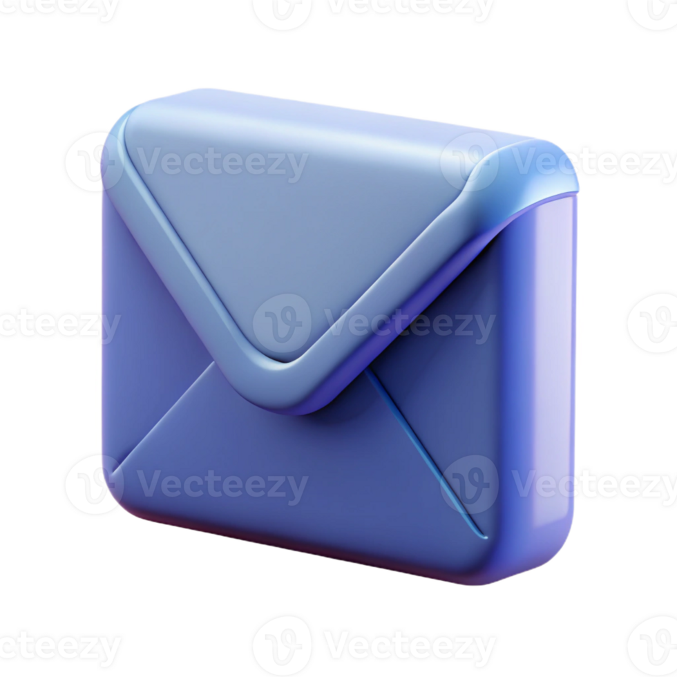 coveted classic A stylized email icon with Transparent Background exclusive png