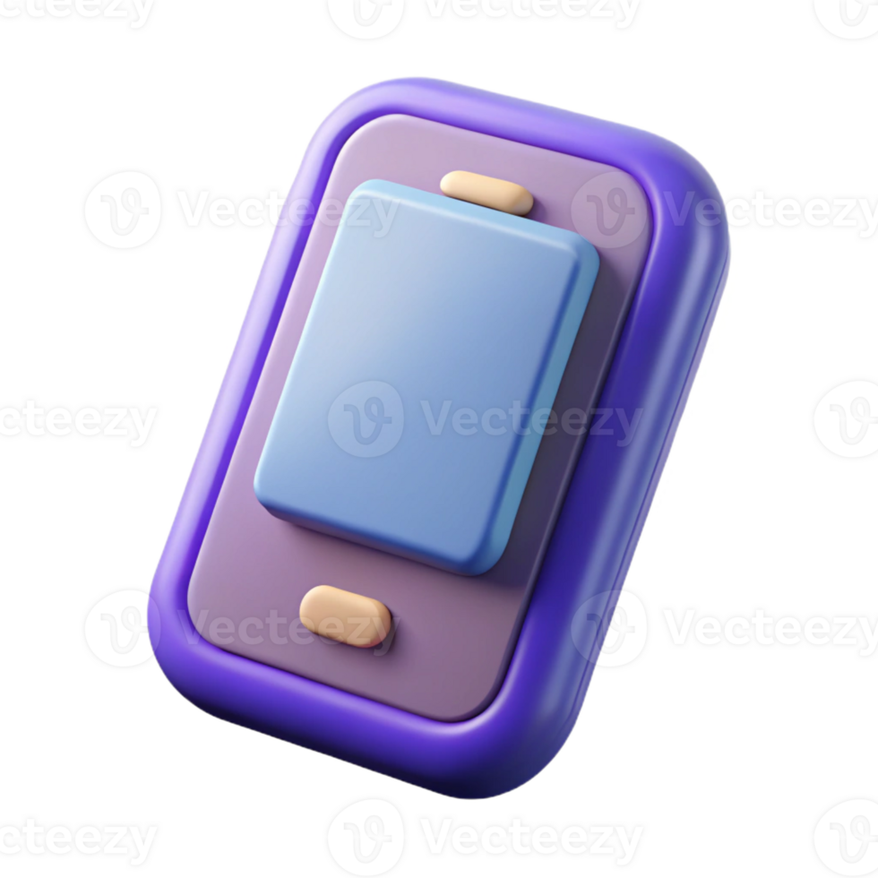 coveted victorian A stylized mobile phone icon with Transparent Background luxury png