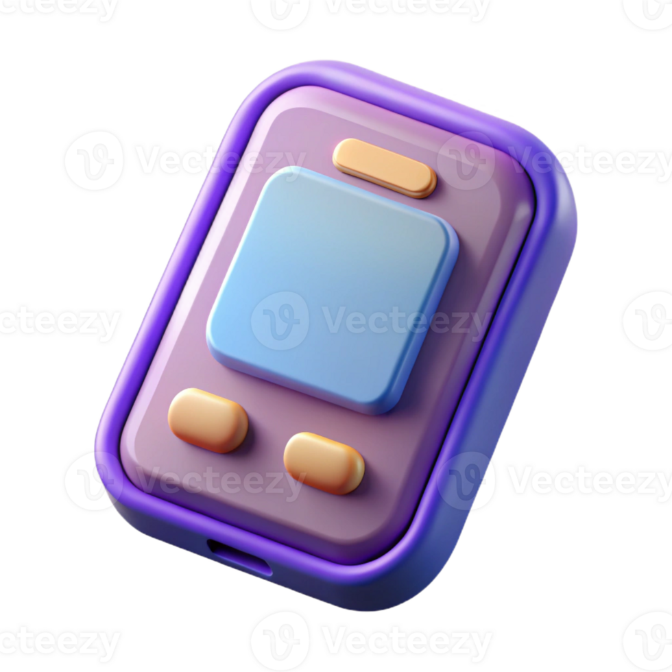 unparalleled traditional A stylized mobile phone icon with Transparent Background flawless png