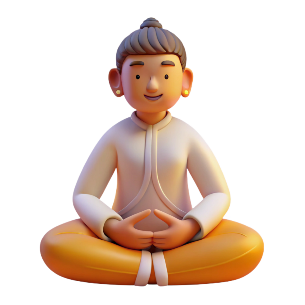 impressive modern Portrait of a Man with a Serene exclusive png