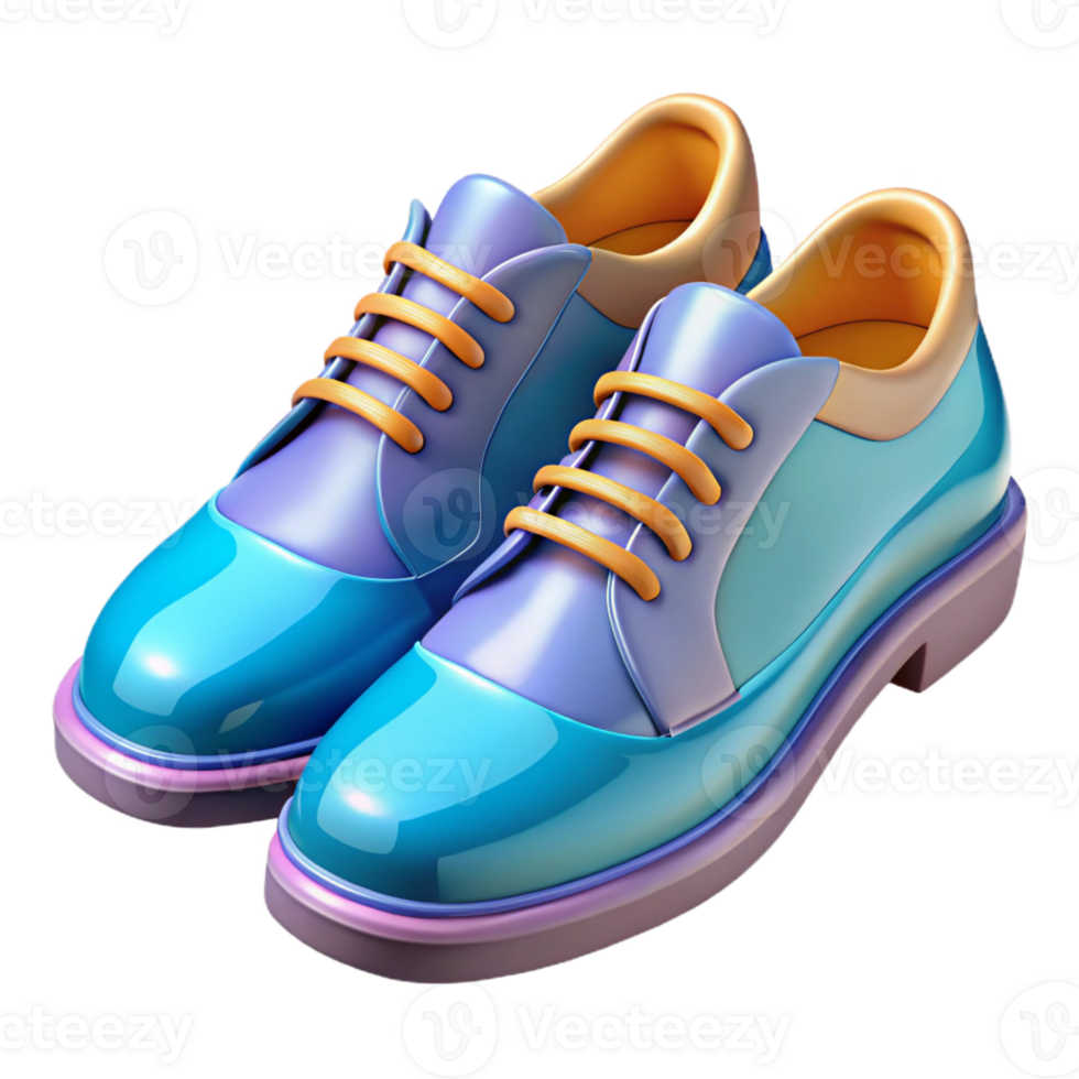 distinguished minimalist Pair of shoes, stylish footwear, with Transparent Background high resolution png
