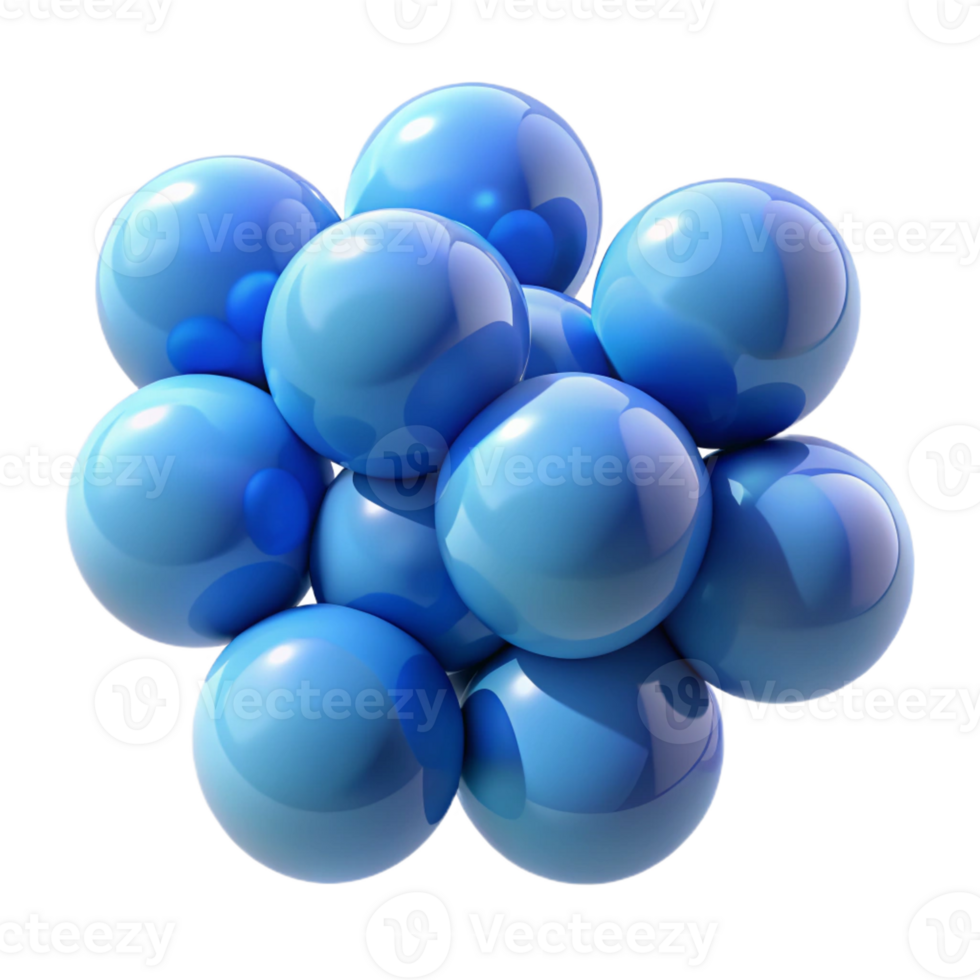 enchanting mid-century A cluster of interconnected bubbles with varying opacities, with Transparent Background 4K png