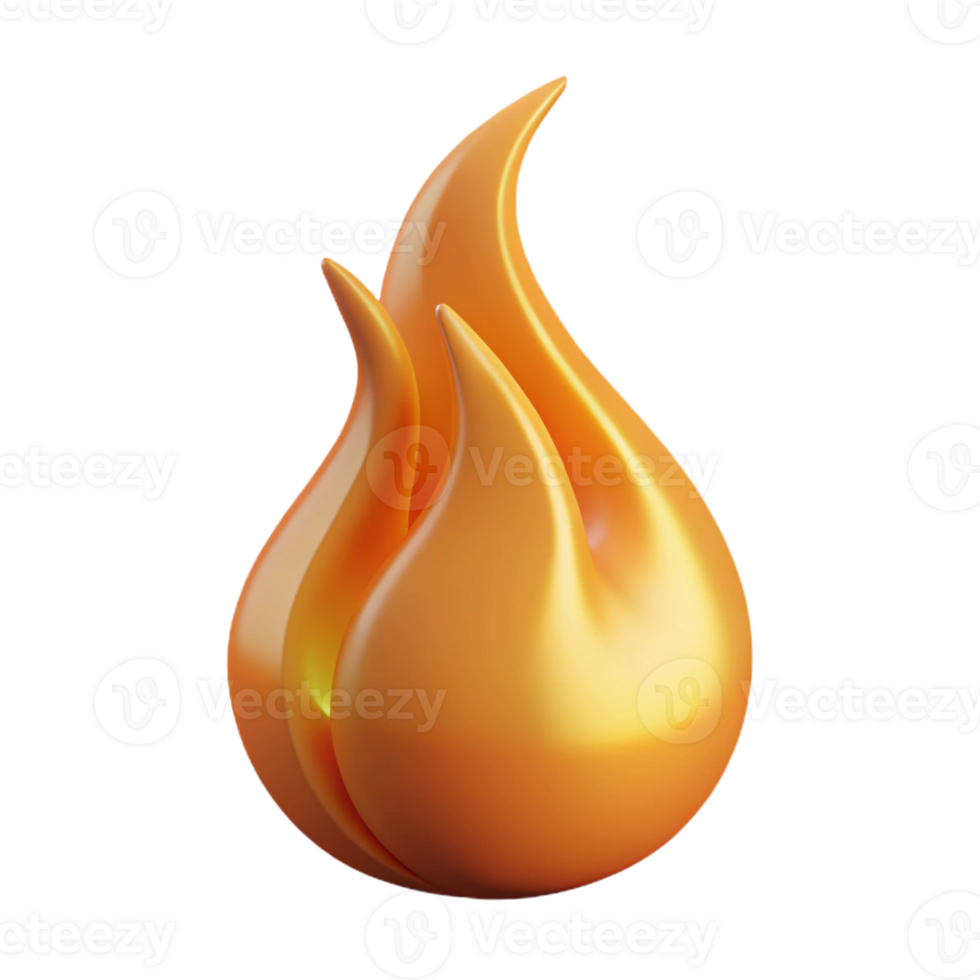 alluring reflective vintage A single, burning flame with an abstract form, with Transparent Background authentic png