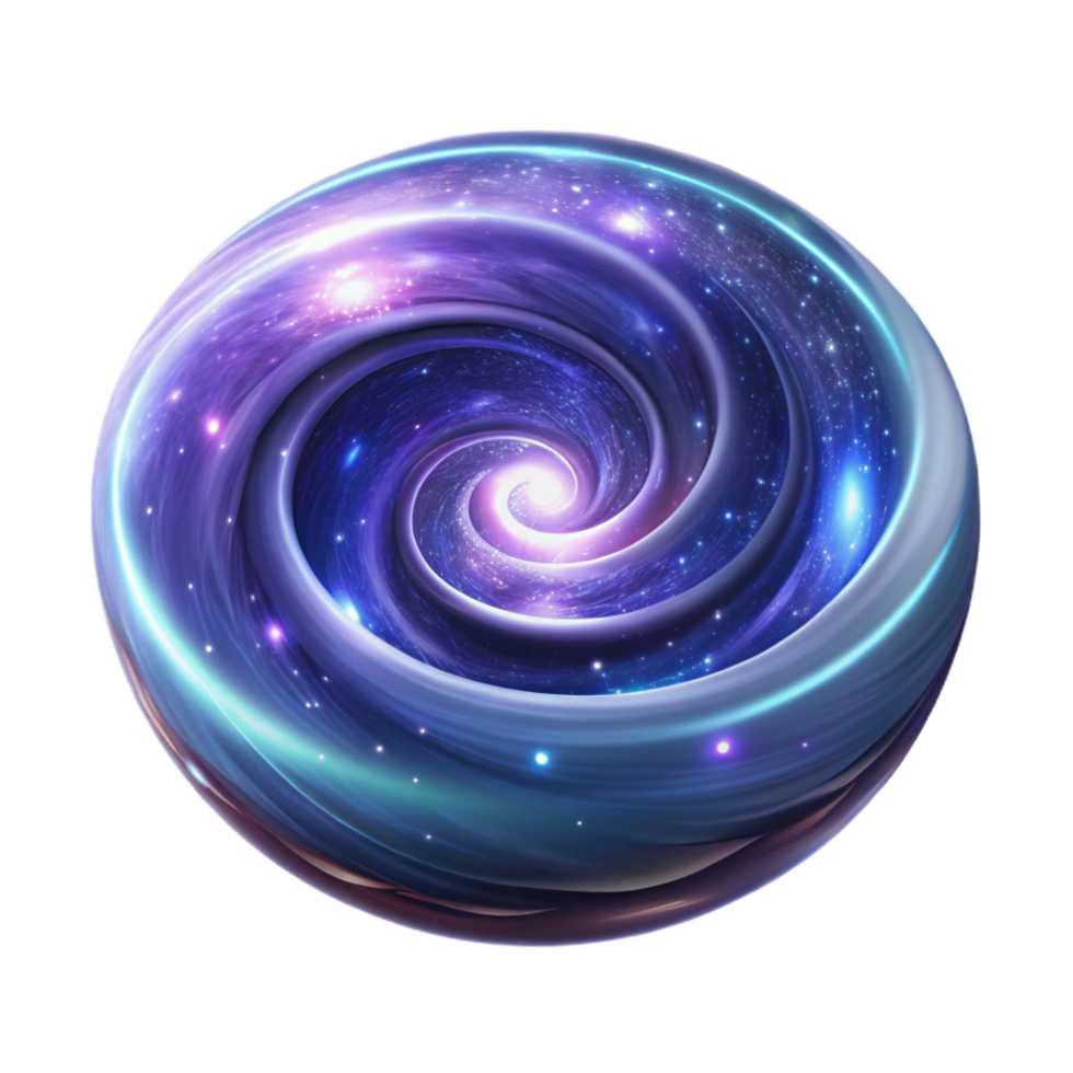dramatic abstract A Swirling Vortex of Cosmic Dust genuine png
