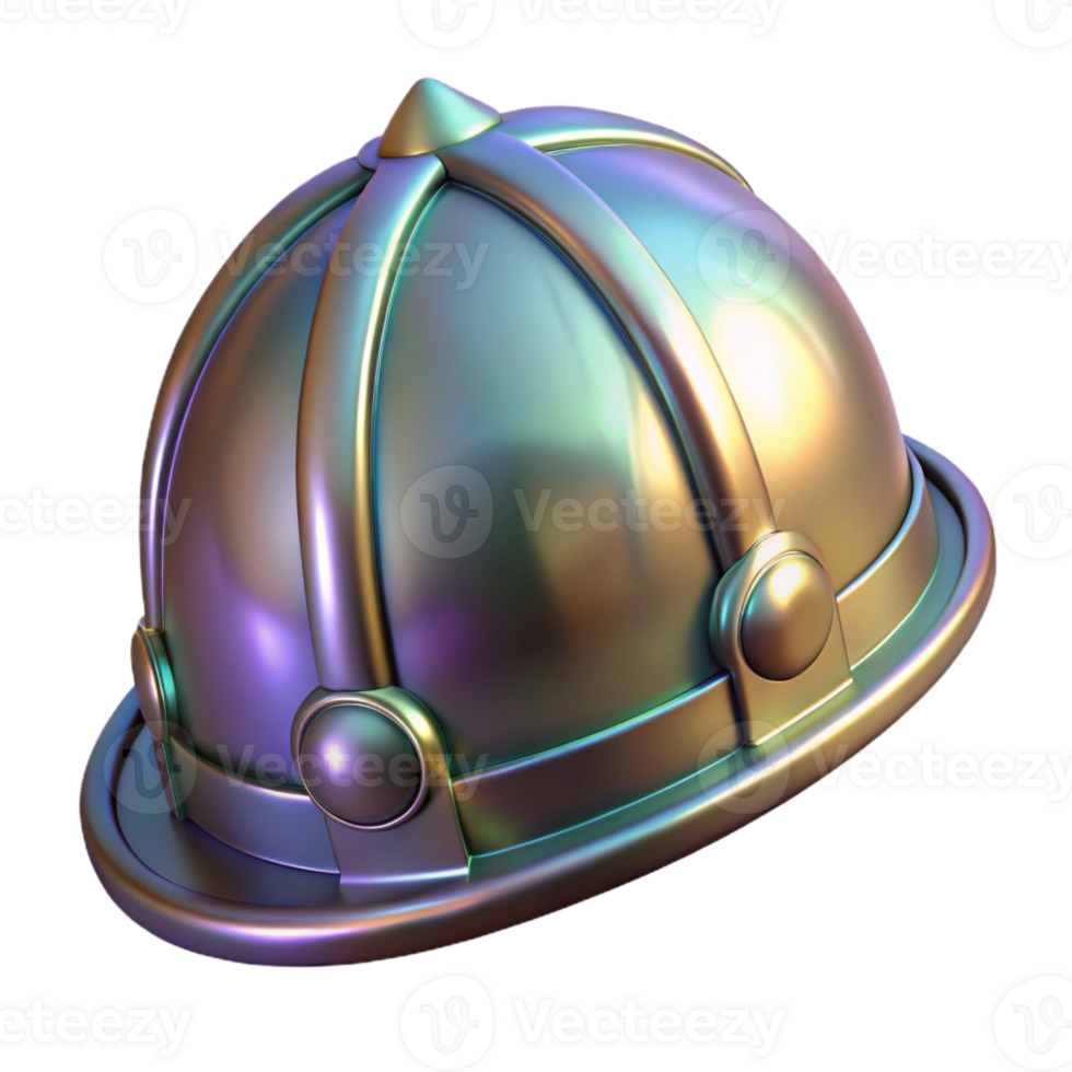 exemplary elegant Helm of Invisibility, magical artifact, grants wearer invisibility, metallic sheen, with Transparent Background high resolution png