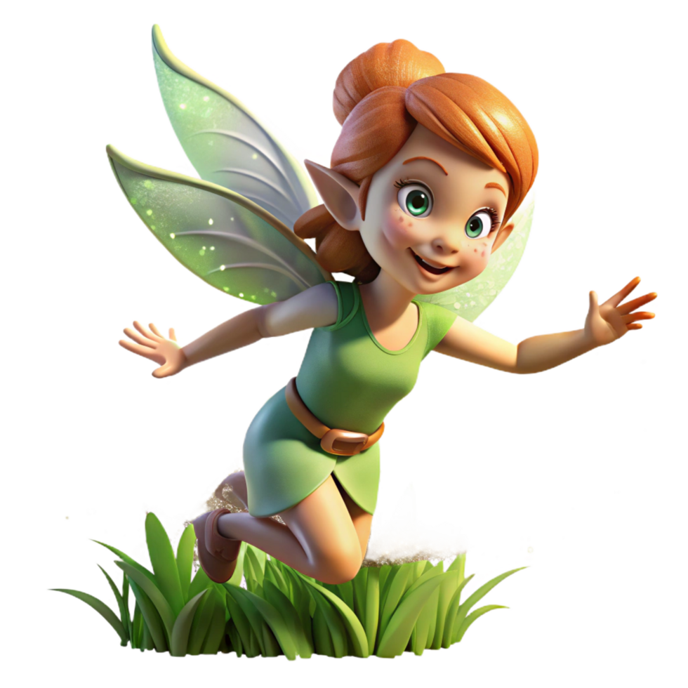 beautiful contemporary A Mischievous Pixie Flitting Through a high quality png