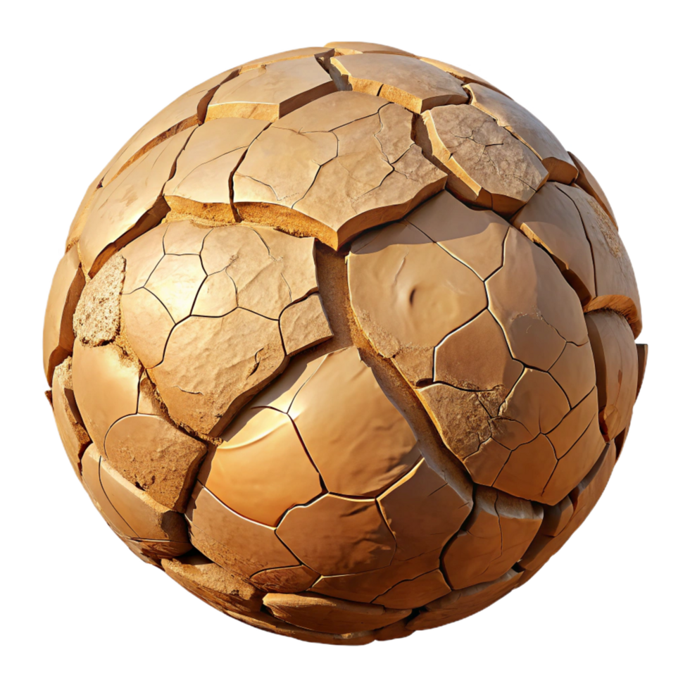 stunning creative A Cracked Earth Surface in a Dry Desert original png