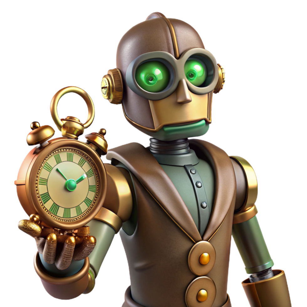 extraordinary traditional A Steampunk Automaton with Intricate exclusive png