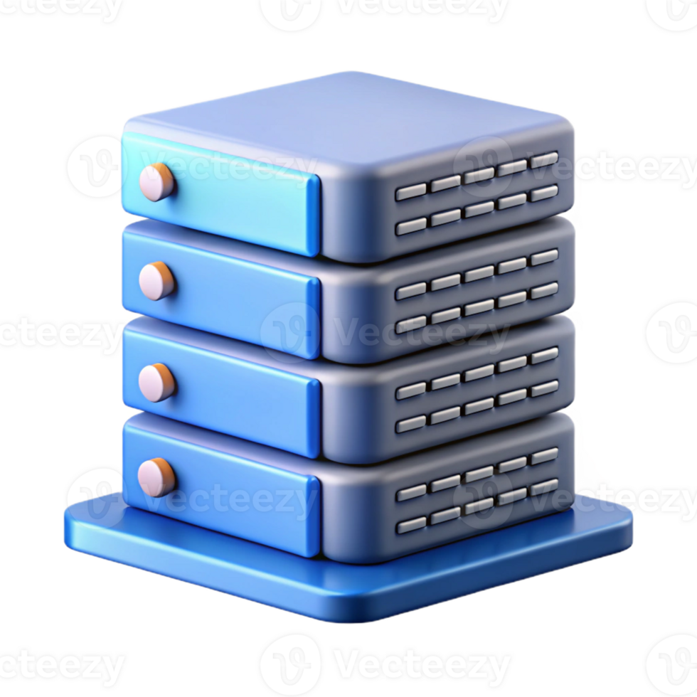 alluring gothic Server rack, data center technology, with Transparent Background original png