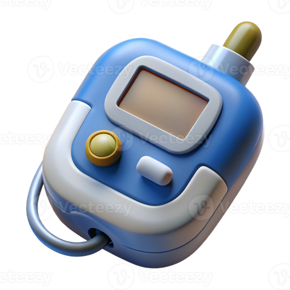dramatic mysterious organic Hyper-specific, professional render of a biomechanical artificial pancreas with insulin pumps and glucose sensors, isolated cutout with Transparent Background luxury png