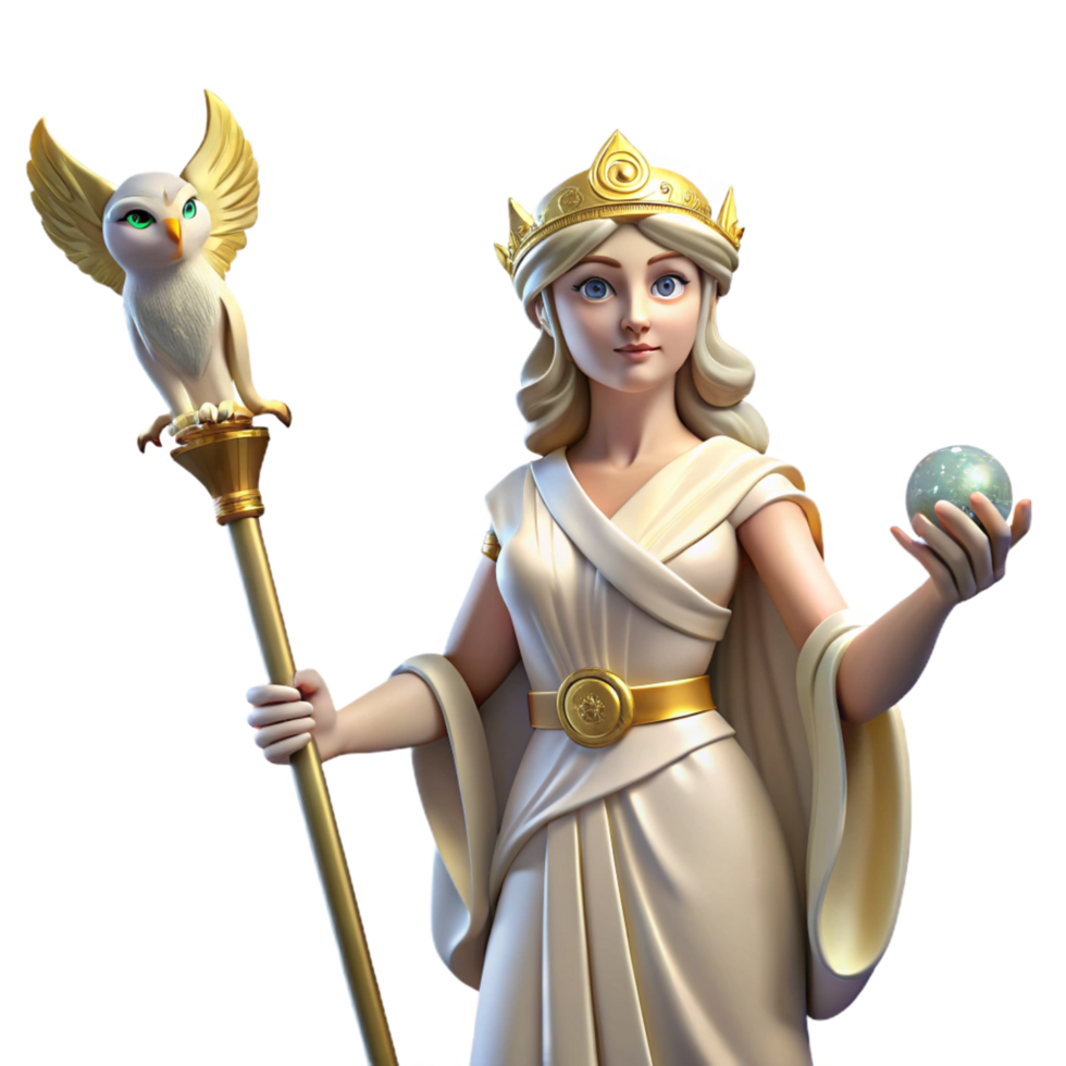 wonderful creative A Wise Athena the Greek Goddess of 4K png