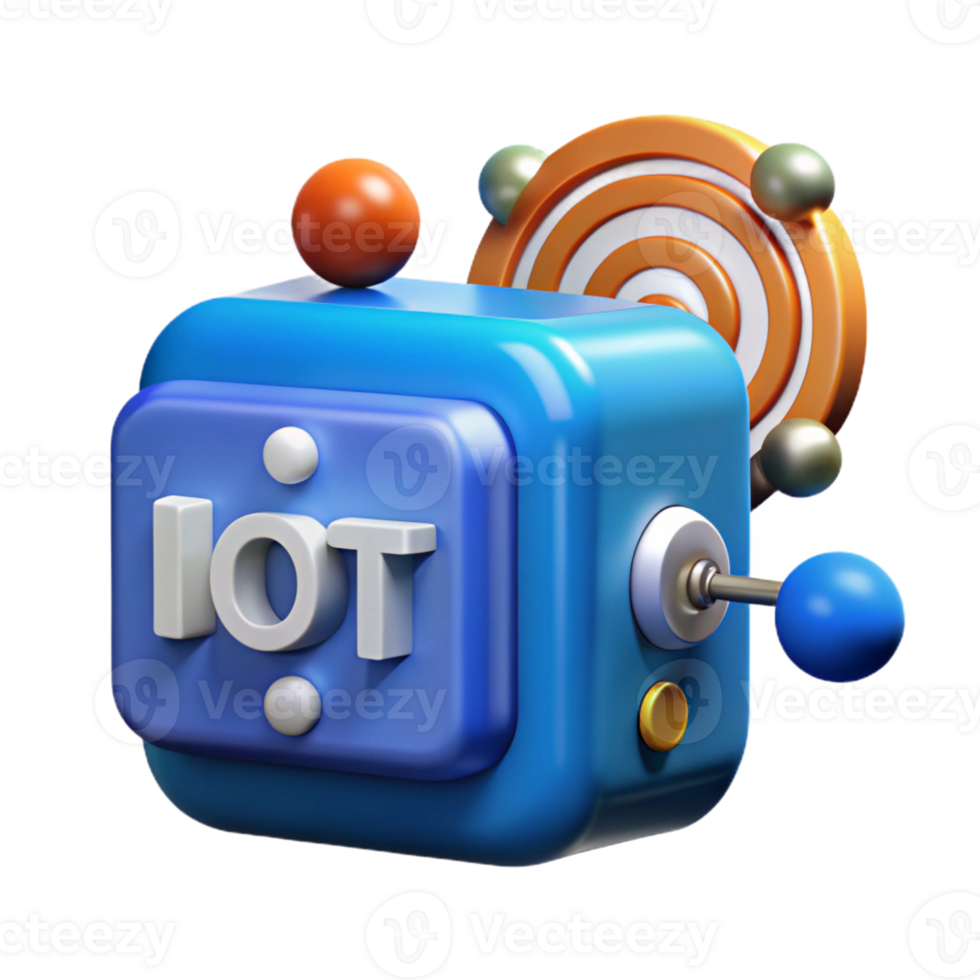 coveted traditional Internet of Things IoT sensor, connected devices, with Transparent Background genuine png