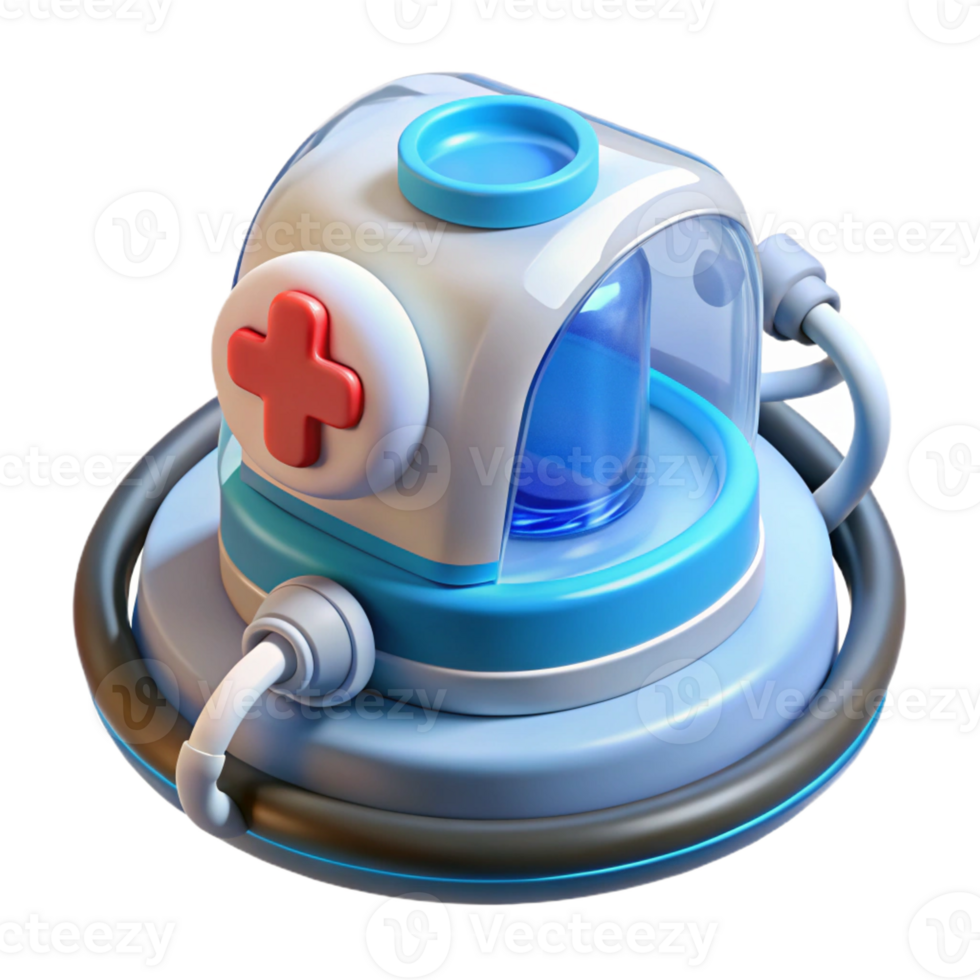 captivating remarkable Medical technology device, healthcare innovation, with Transparent Background png