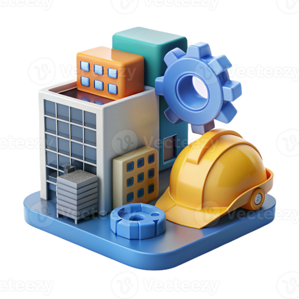 exquisite ethereal bohemian Construction technology equipment, building automation, with Transparent Background gallery standard png